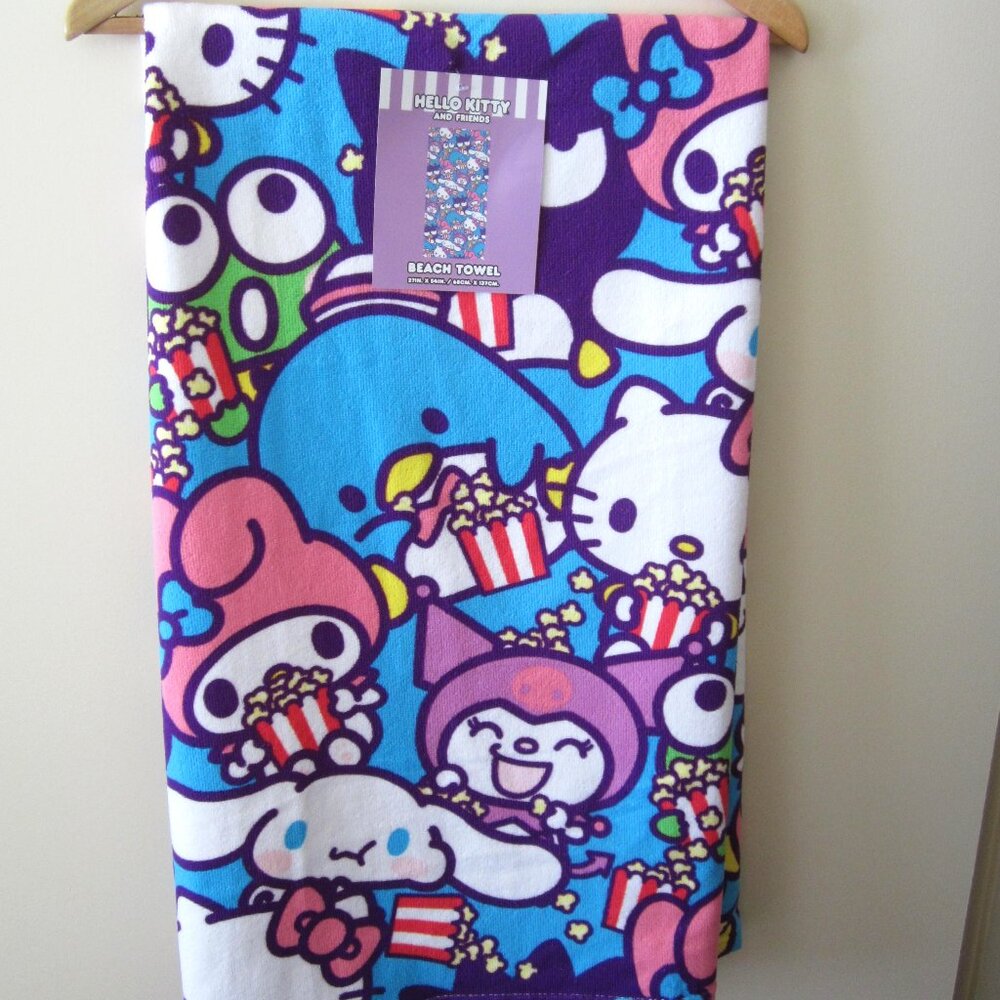 Hello Kitty And Friends Beach Towel
